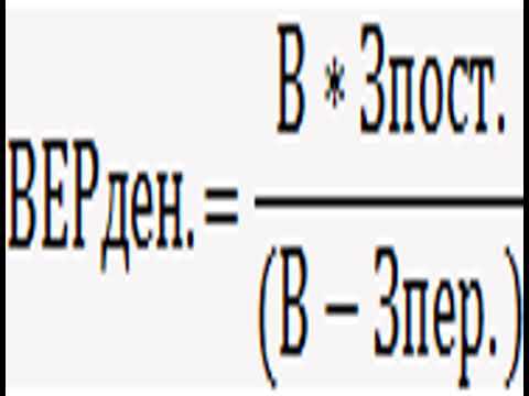 Точка беззбитковості — що це і як розрахувати, формули і графіки + приклади і excel файл для розрахунку