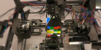 Robot Breaks Rubik’s Cube Record in Under 46 Seconds