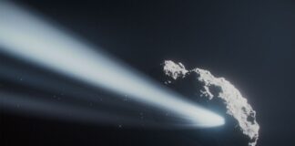 Непрецедентна зміна обертання комети, зафіксована NASA