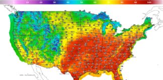 Frühsommerhitzewelle trifft die Ostküste der USA