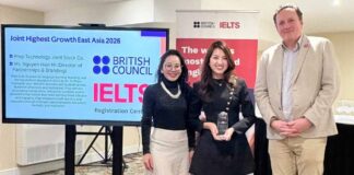 Prep Edu wird als Top-Wachstumsführer im ostasiatischen IELTS-Markt anerkannt
